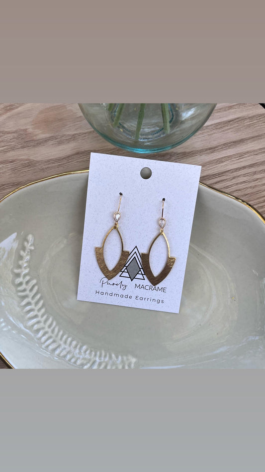 Dangly Gold Earrings