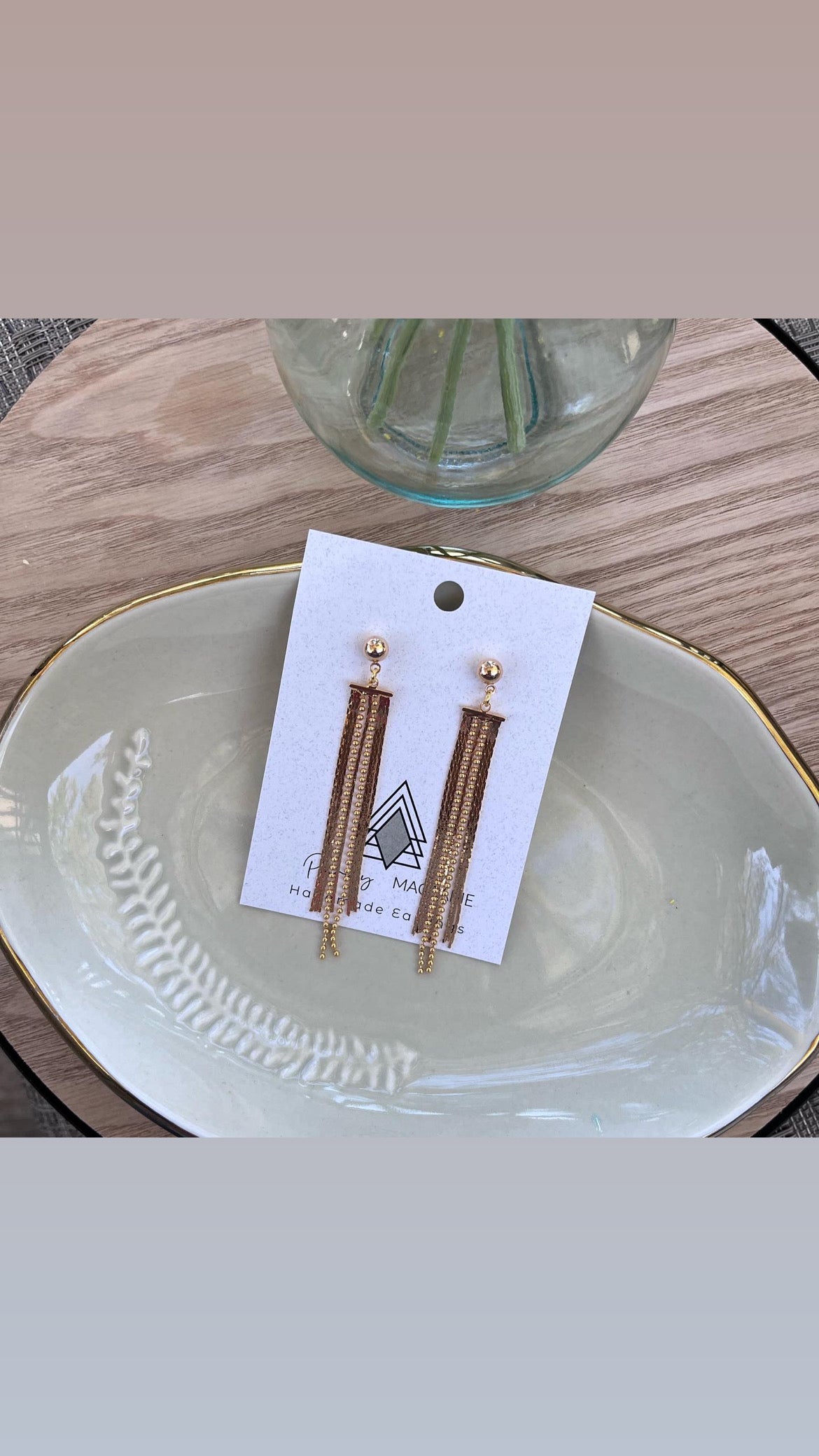 Gold Dangly