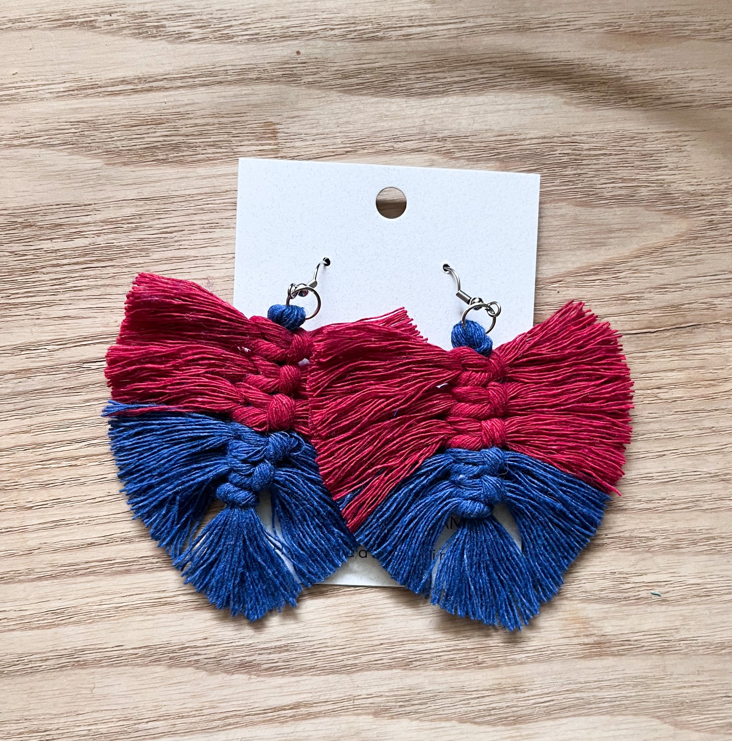 Red & Blue Feathers