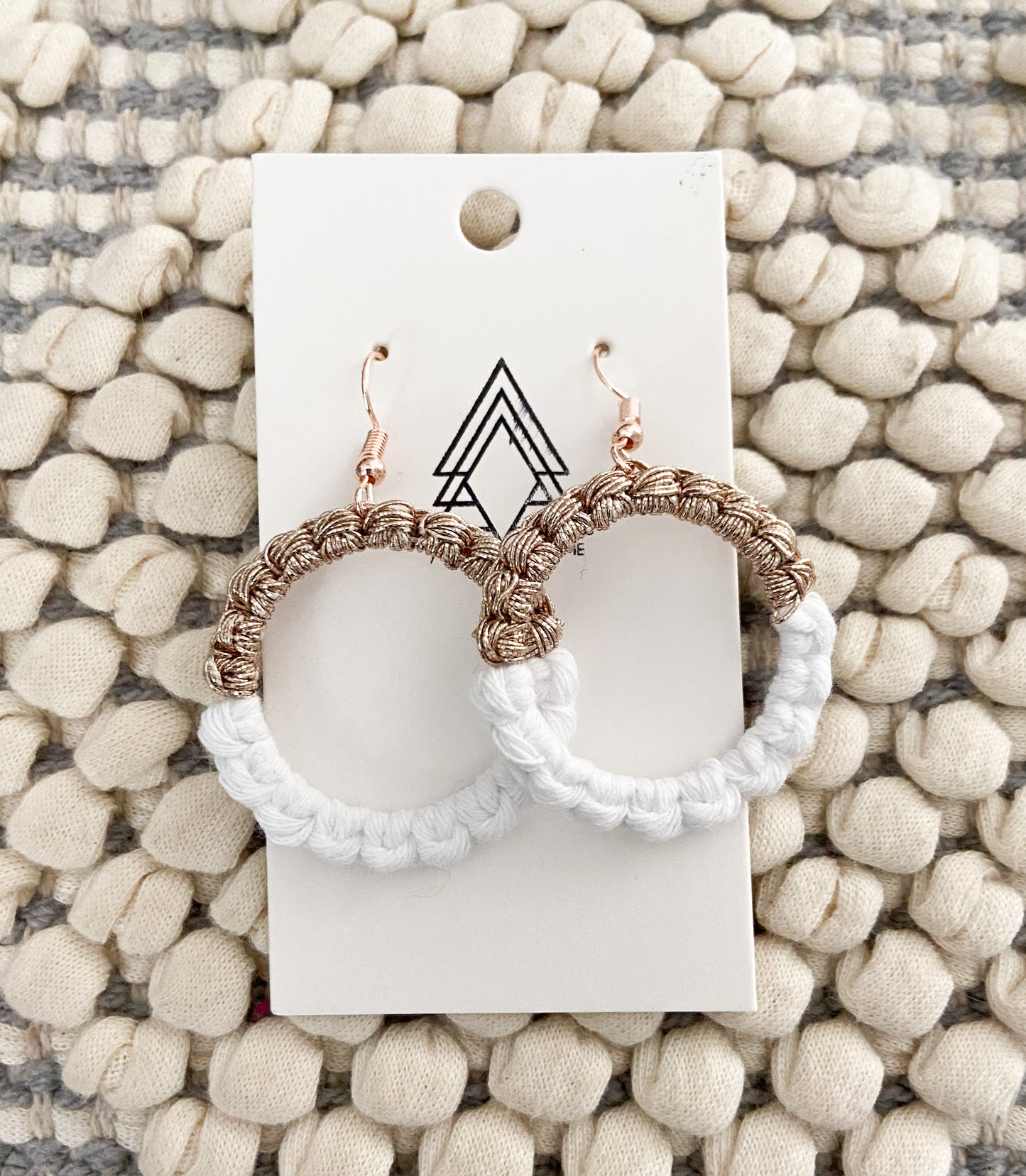 Rose Gold & White