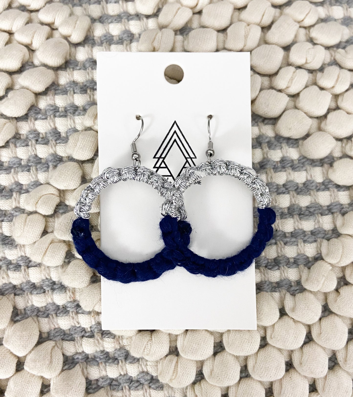 Silver & Navy