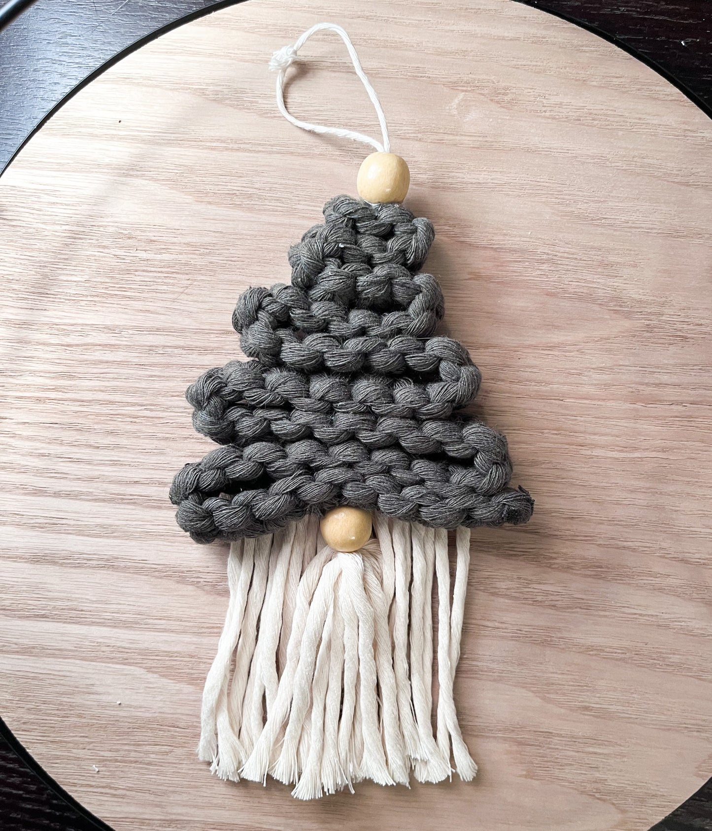 Olive Green Gnome Ornament