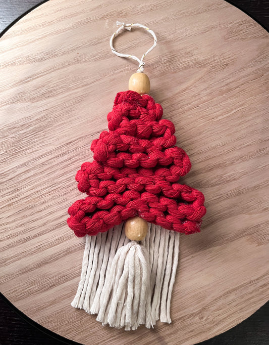 Red Gnome Ornament