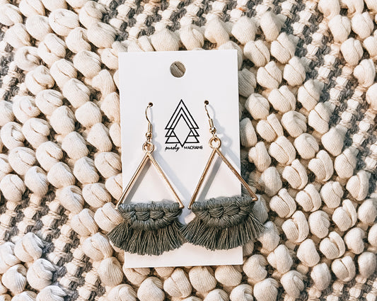Sage Gold Triangles