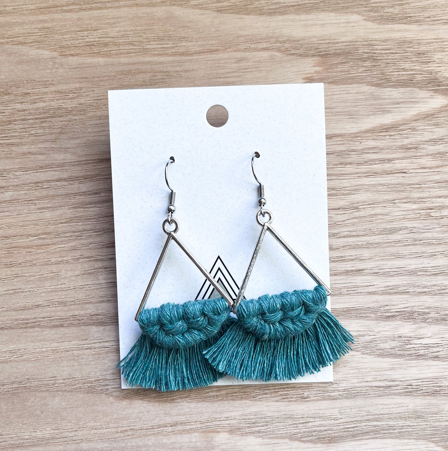 Summer Teal Triangles
